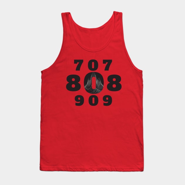 Music 808 Tank Top by Marvinor